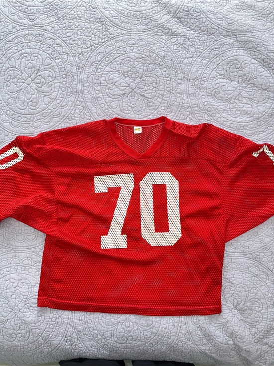 Russell Athletic Other - Vintage Russell Athletic #70 mesh football practice jersey (XL)